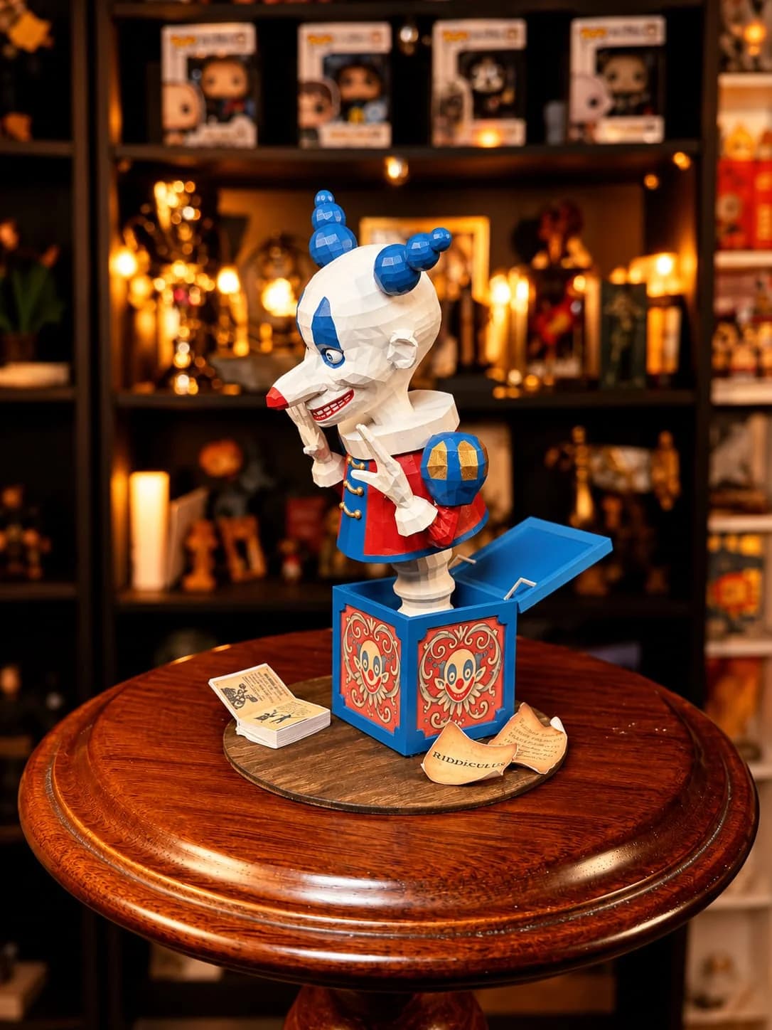 Payaso Mágico en Caja Encantada — Boggart Jack in the Box: ¿y si tu mayor miedo cobrara vida?