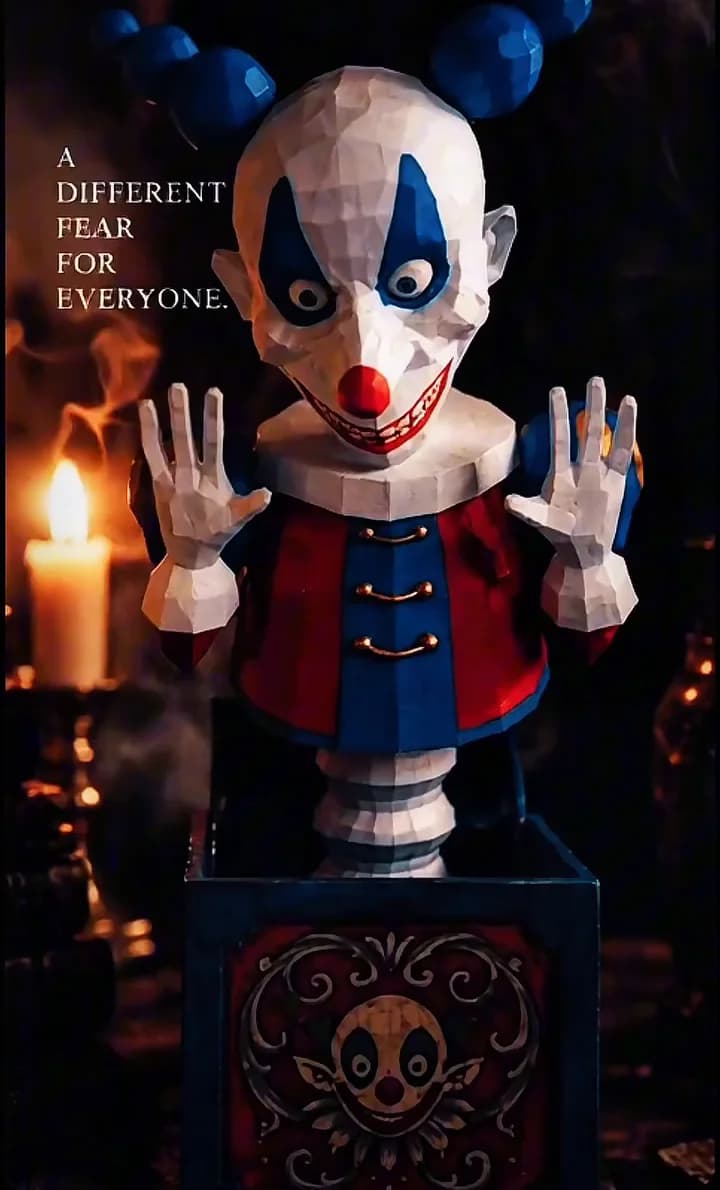 Payaso Mágico en Caja Encantada — Boggart Jack in the Box: ¿y si tu mayor miedo cobrara vida?