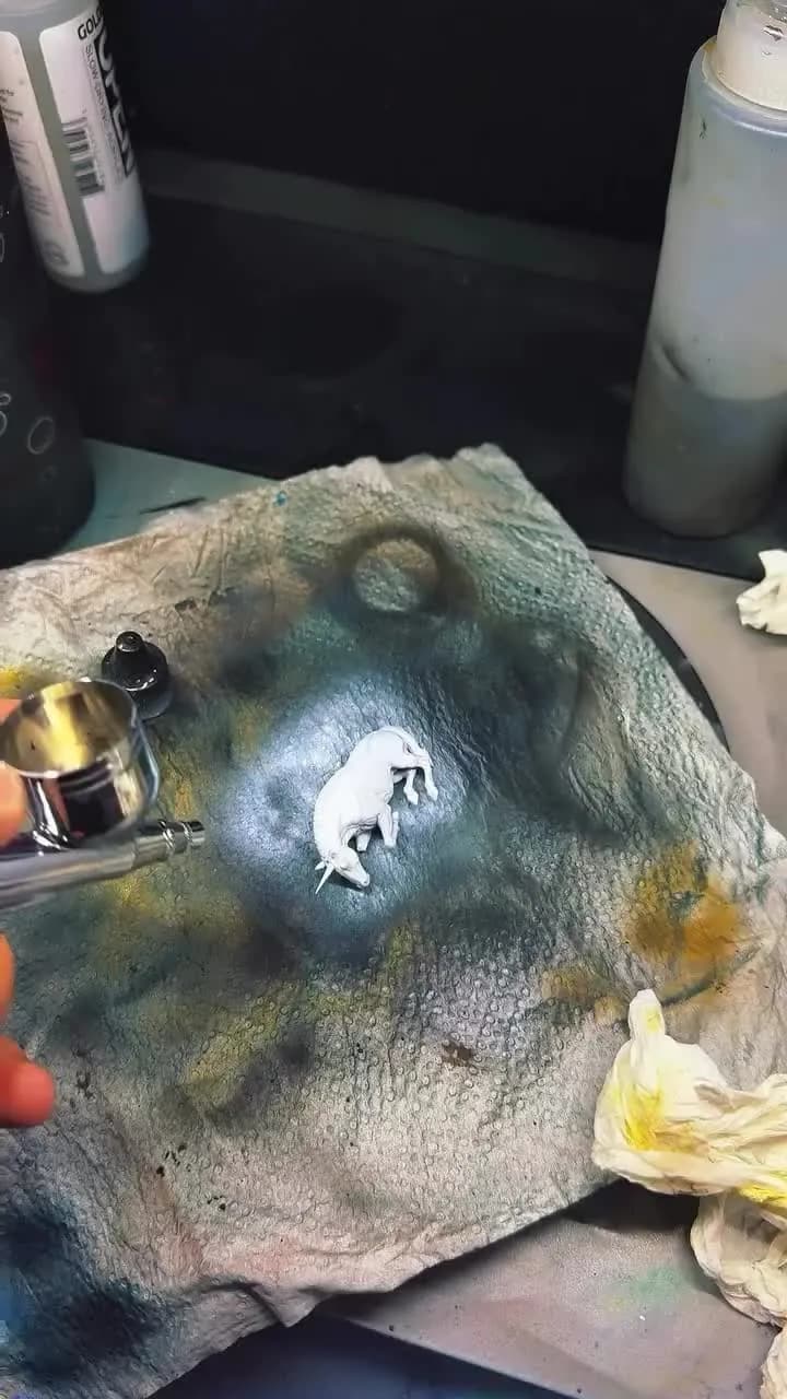 Diorama dell'Unicorno e del Mago Oscuro — Come si fa la Foresta Proibita: il diorama dell'unicorno passo dopo passo