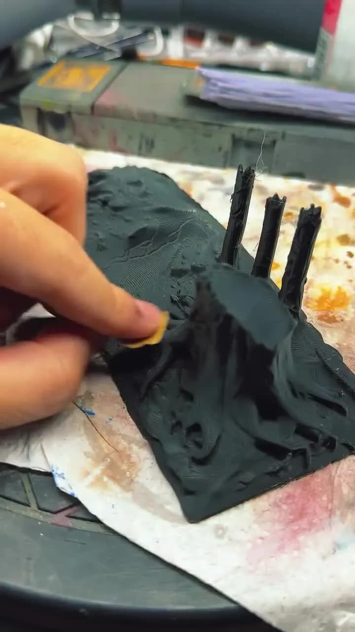 Diorama dell'Unicorno e del Mago Oscuro — Come si fa la Foresta Proibita: il diorama dell'unicorno passo dopo passo