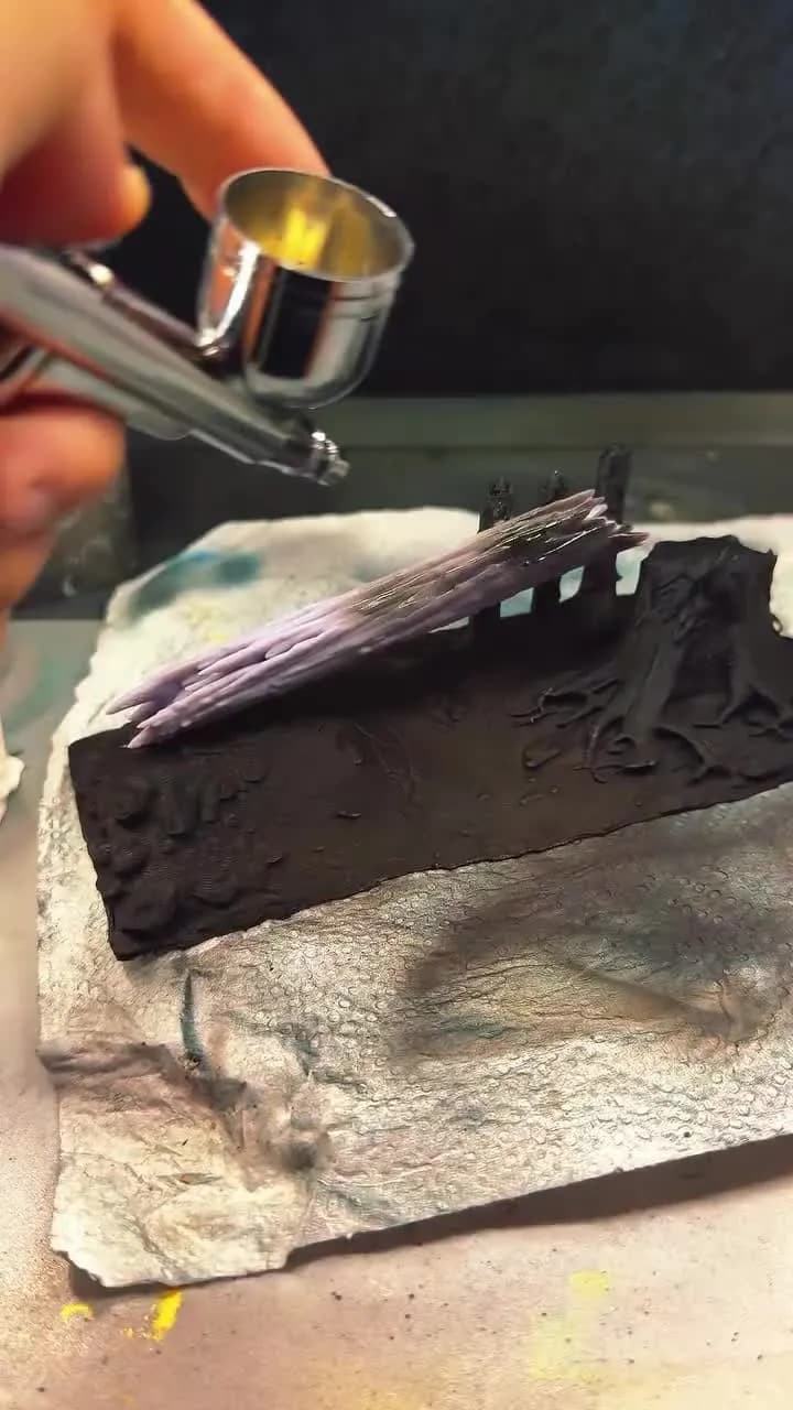 Diorama dell'Unicorno e del Mago Oscuro — Come si fa la Foresta Proibita: il diorama dell'unicorno passo dopo passo