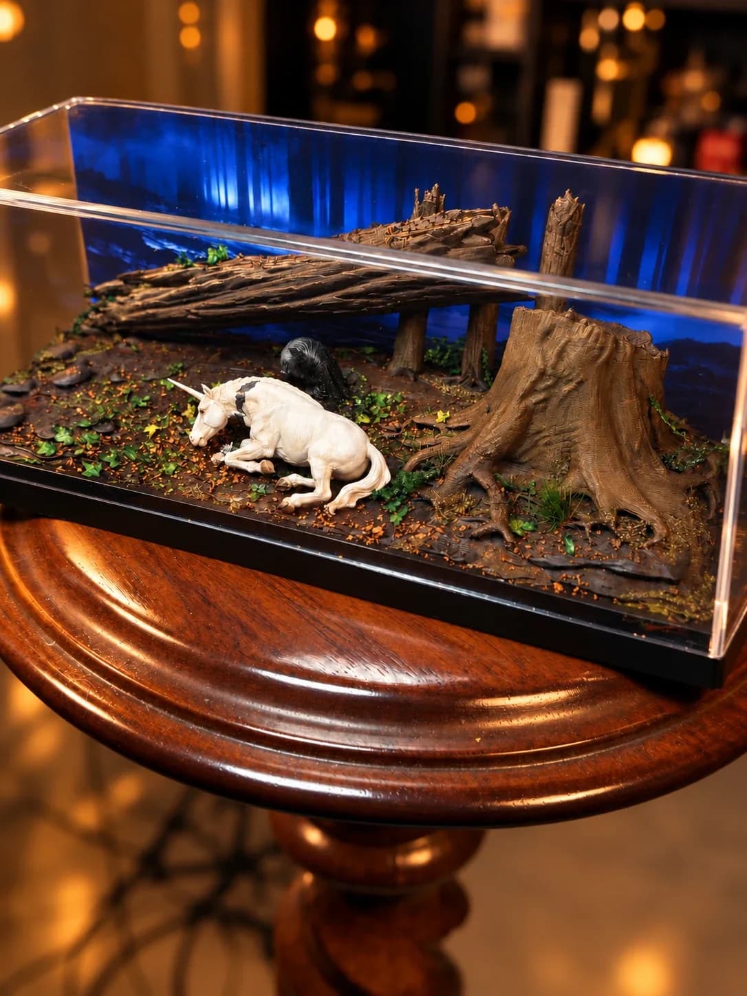 Diorama dell'Unicorno e del Mago Oscuro — Come si fa la Foresta Proibita: il diorama dell'unicorno passo dopo passo