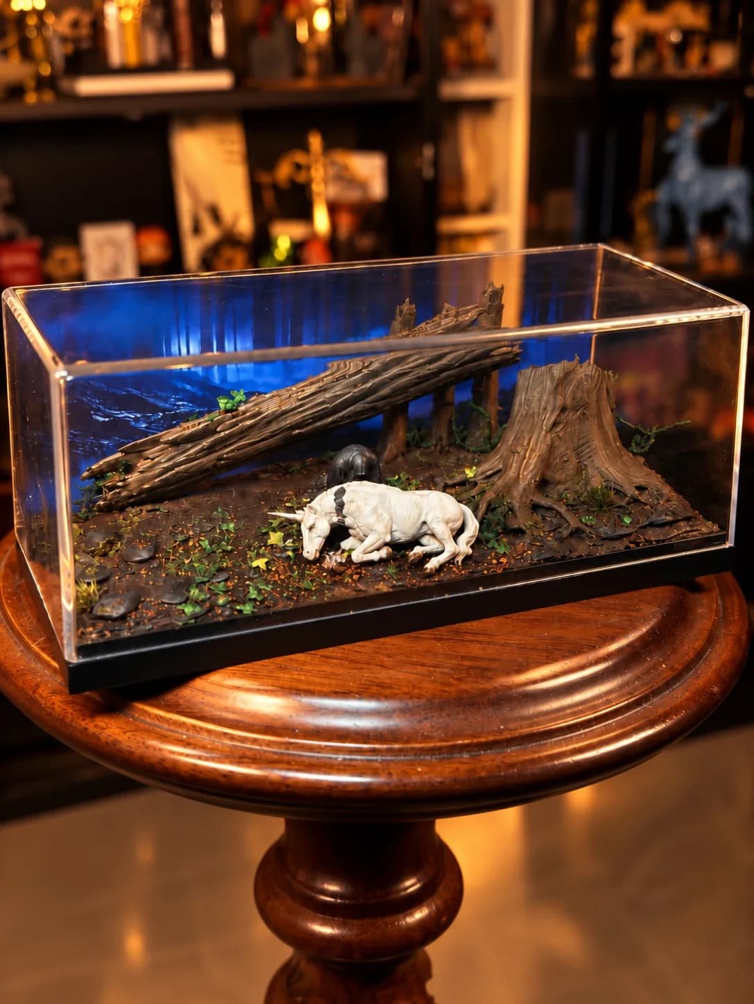 Diorama dell'Unicorno e del Mago Oscuro — Come si fa la Foresta Proibita: il diorama dell'unicorno passo dopo passo