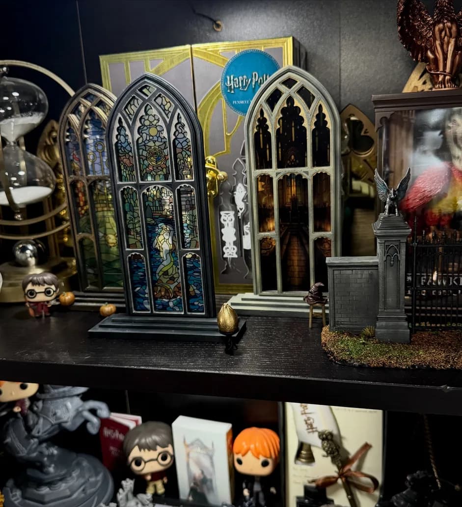 Hogwarts-Glasfenster: jedes erzählt eine Geschichte (2/4)