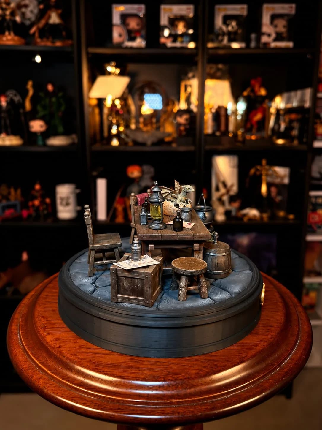 Dragon Hatching Diorama — The Night Norbert Was Born: Hagrid's Hut in Miniature