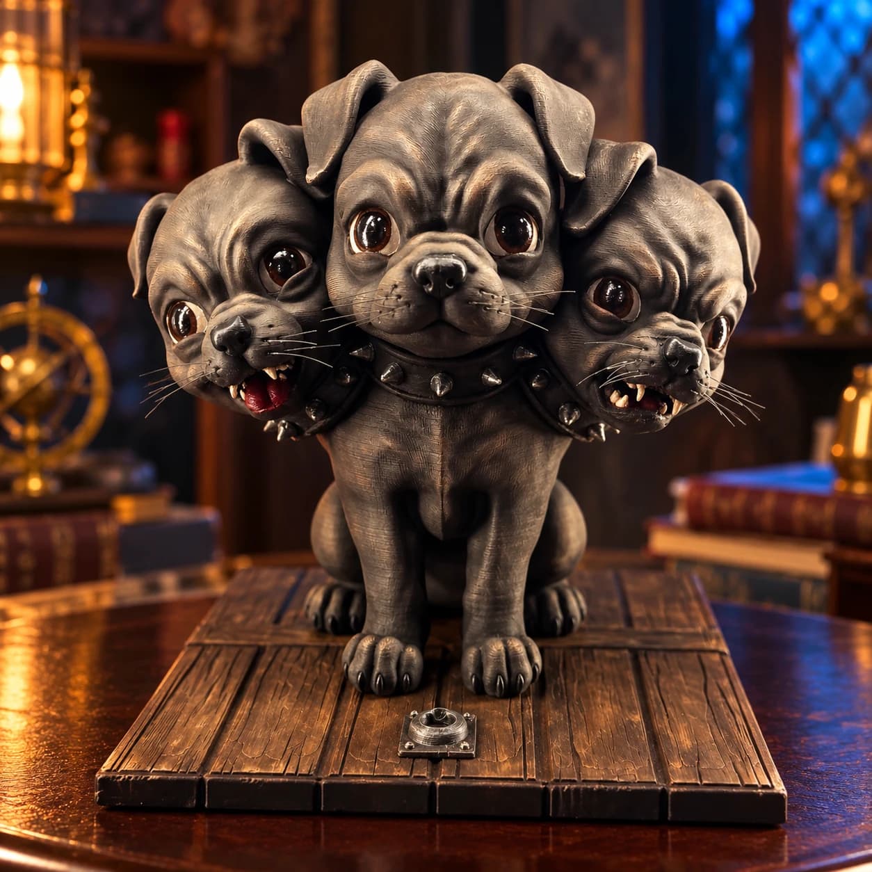Diorama del Perro de Tres Cabezas