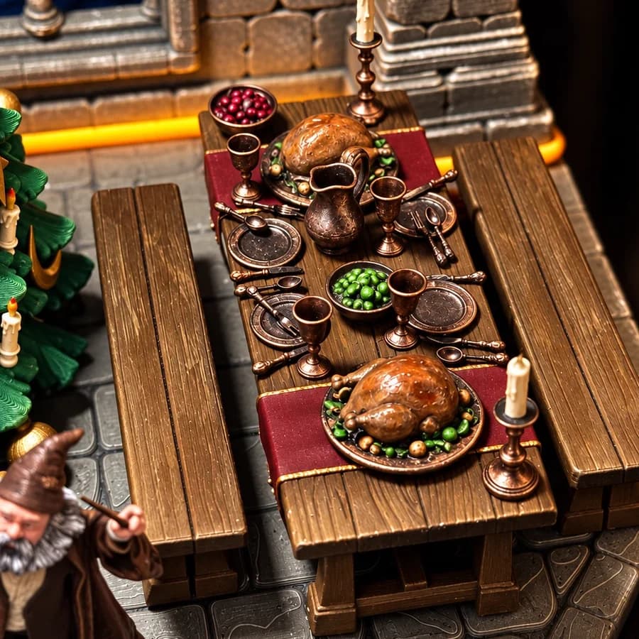 Magic Christmas — Navidad en Hogwarts: doce árboles, petardos mágicos y un gorro de flores
