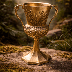Copa Dorada de la Casa del Castillo Mágico