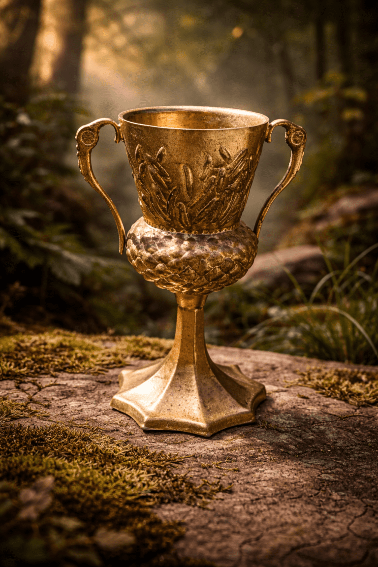 Copa Dorada de la Casa del Castillo Mágico