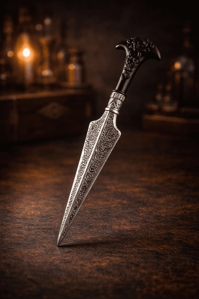 Daga de la Maga Oscura del Mundo Mágico