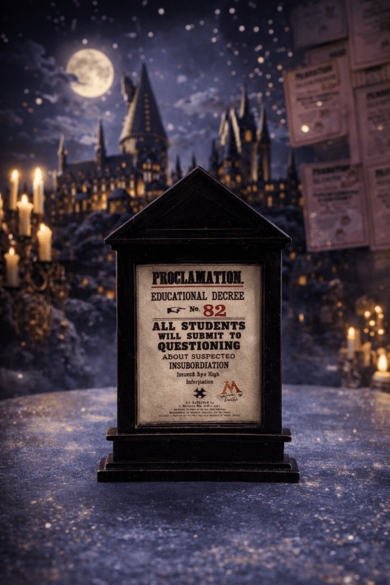 Decreto Escolar del Castillo Mágico