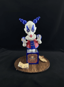 Payaso mágico en caja