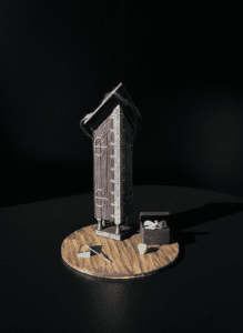 Diorama del armario evanescente encantado