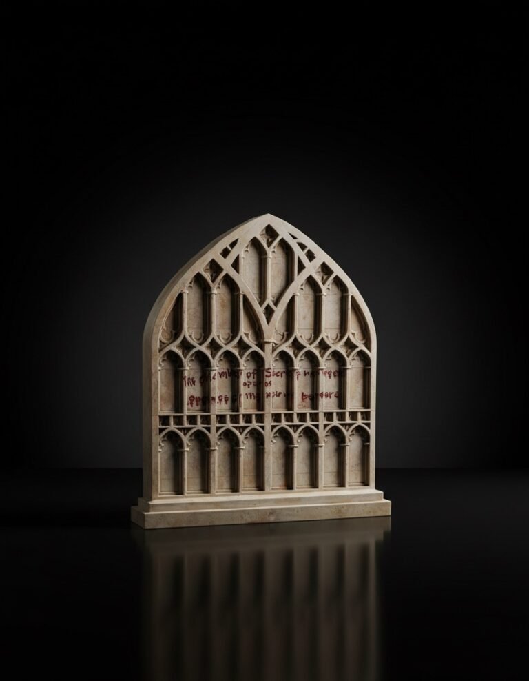 Diorama del muro secreto con letras luminosas