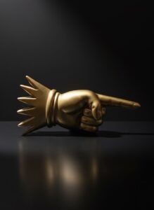 Mano de la librería mágica