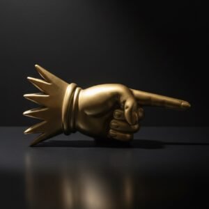 Mano de la librería mágica