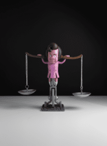 Muñeco mágico de castigo