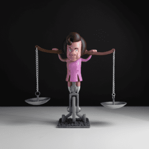 Muñeco mágico de castigo